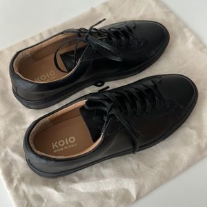Koio Capri in Nero / Black US 8 EU 41